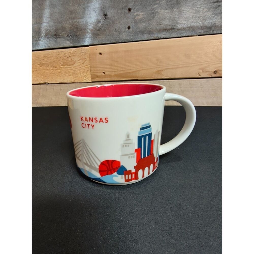 Starbucks Kansas City You are Here Coffee Mug 2015 14 fl oz